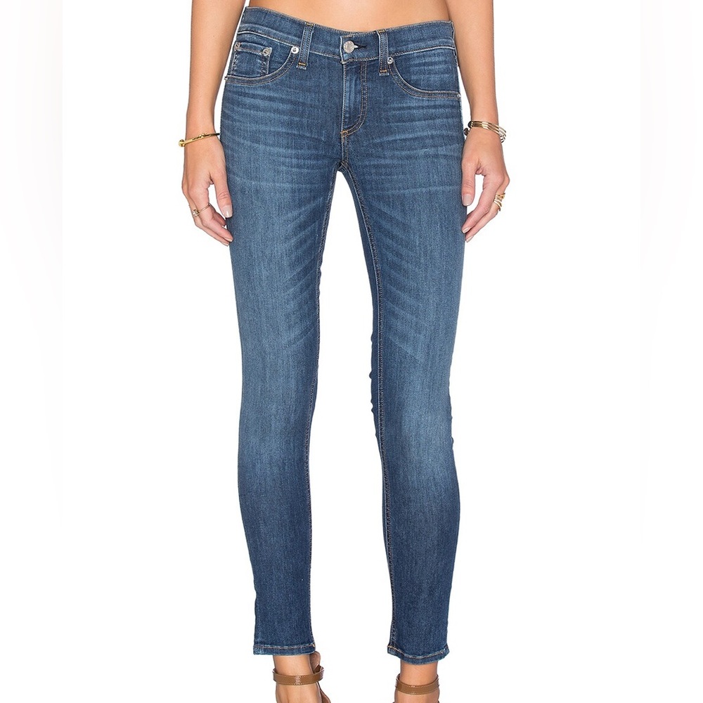 rag & bone Capri Ankle Jeans in Rae